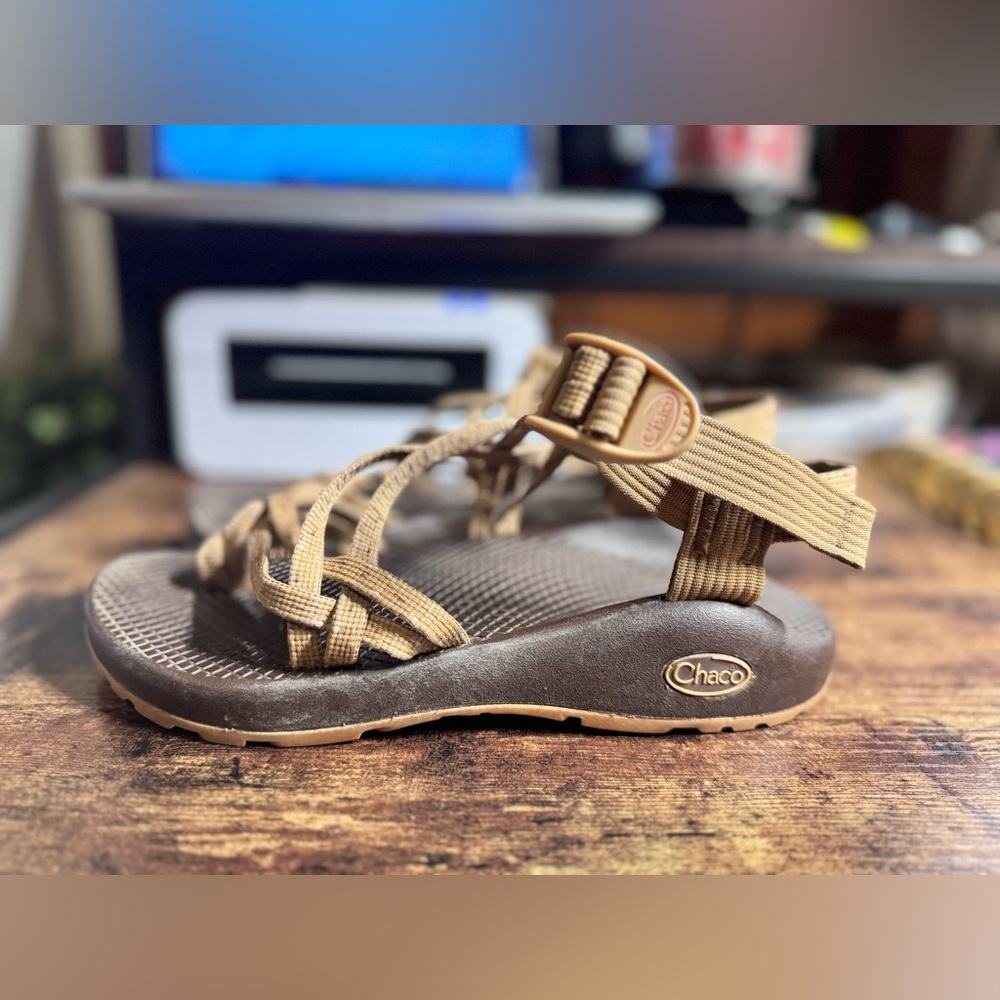 Chaco Z/Cloud Sandal Tan Women’s 7 - Picture 6 of 8